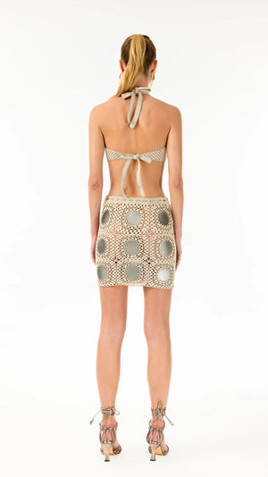 Taffy Hand-Crochet Crop Top