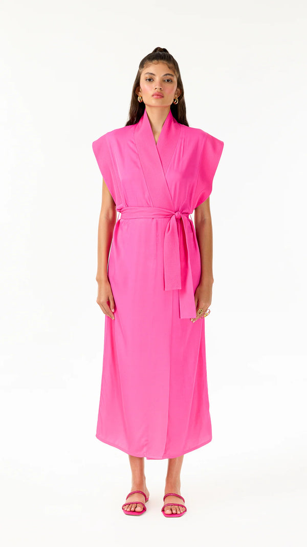 Ruby Belted Caftan