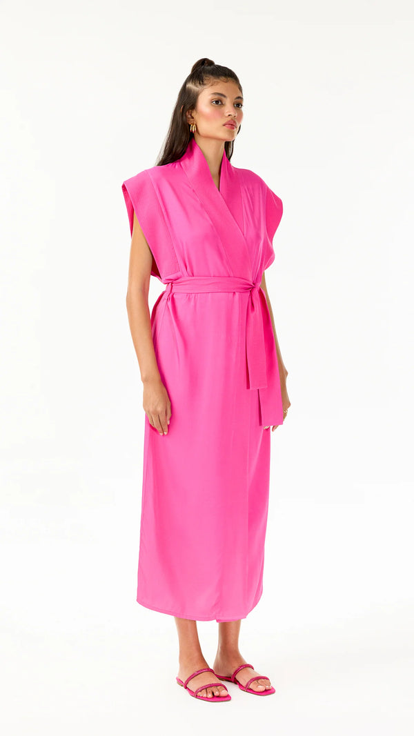 Ruby Belted Caftan