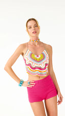Sugarplum Multicolor Striped Top