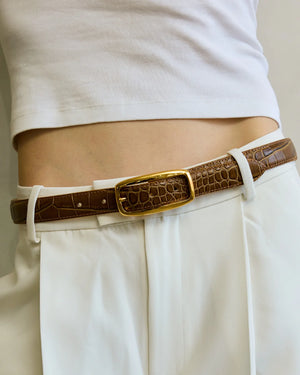 Tuscan Crocodile No. 19 Belt