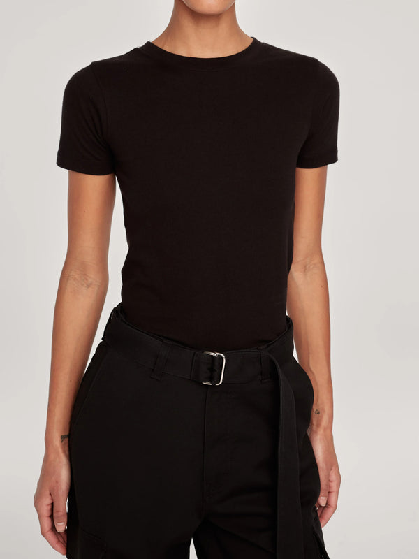 Black Refined Tee