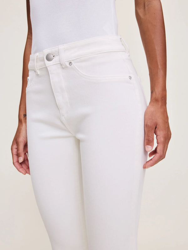 White Bardot 21" Capri