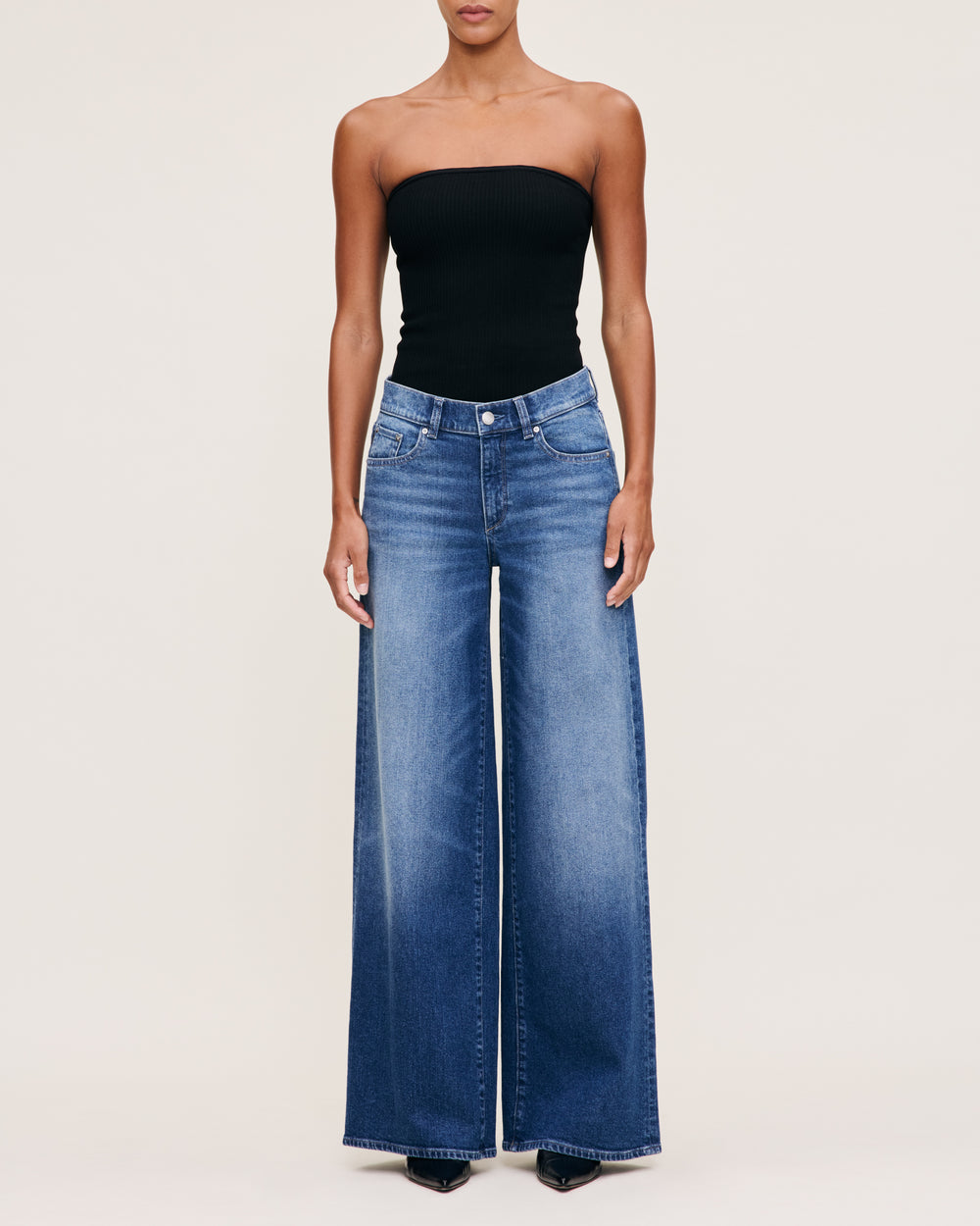 Hepburn Wide Leg Jeans