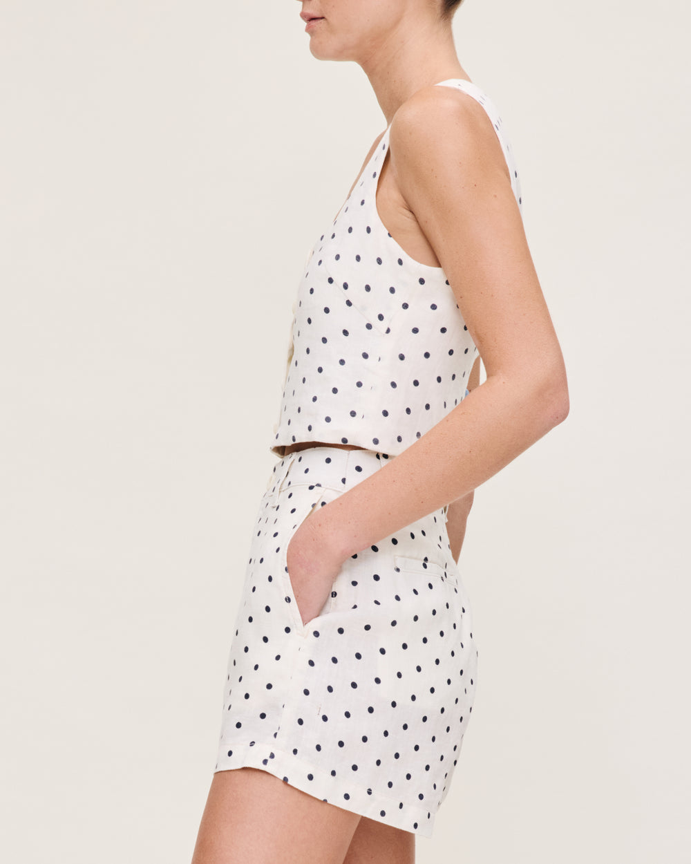 Lizzie Polka Dot Top