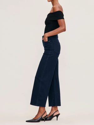 Black Off Shoulder Top  Instasculpt™ Rib