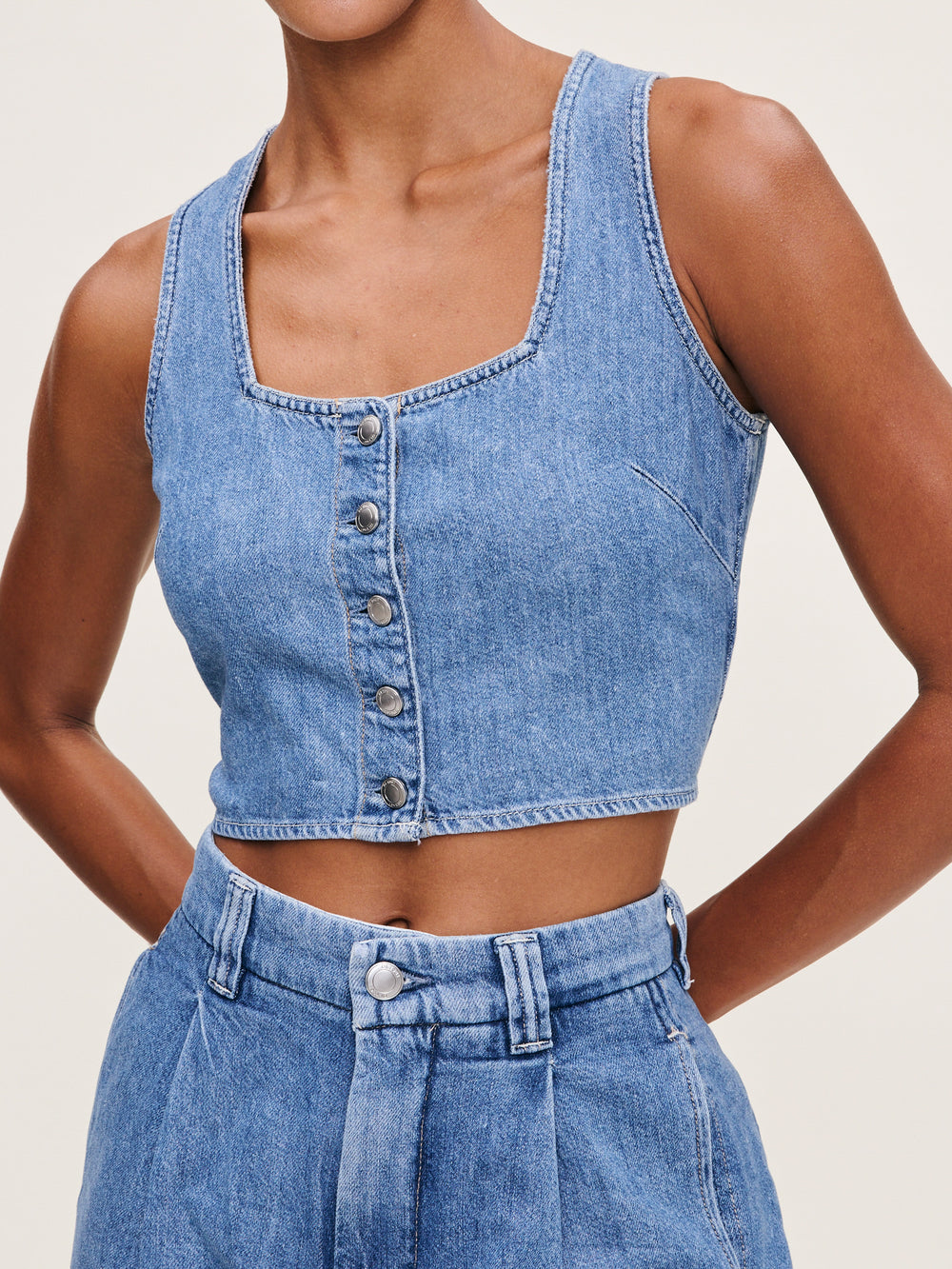 Lizzie Denim Top