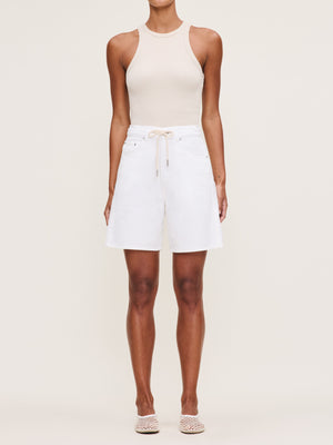Taylor Drawstring Denim Shorts