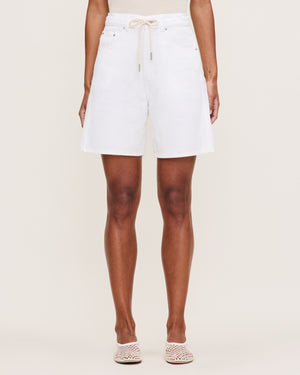 Taylor Drawstring Denim Shorts