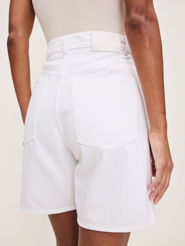 Taylor Drawstring Denim Shorts