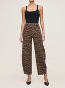 Leopard Miro Barrel 28" Jeans