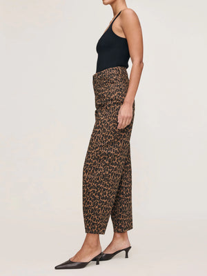Leopard Miro Barrel 28" Jeans