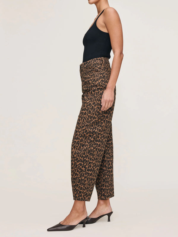 Leopard Miro Barrel 28" Jeans