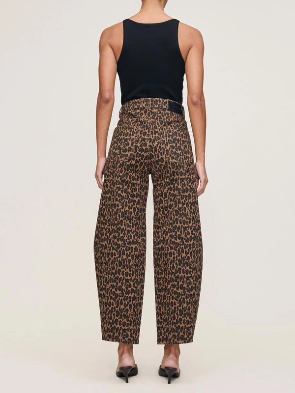 Leopard Miro Barrel 28" Jeans