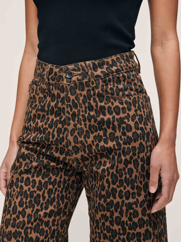 Leopard Miro Barrel 28" Jeans