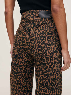 Leopard Miro Barrel 28" Jeans