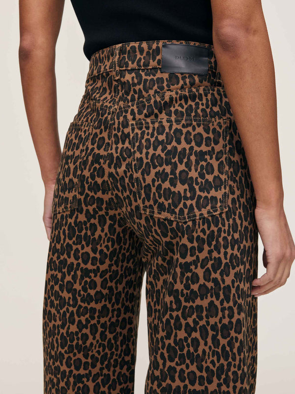 Leopard Miro Barrel 28" Jeans