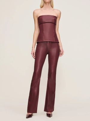 Saffron Coated Bustier