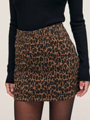 Leopard Alma Mini Skirt