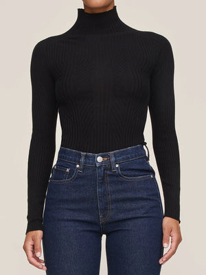 Black Long Sleeve Turtleneck