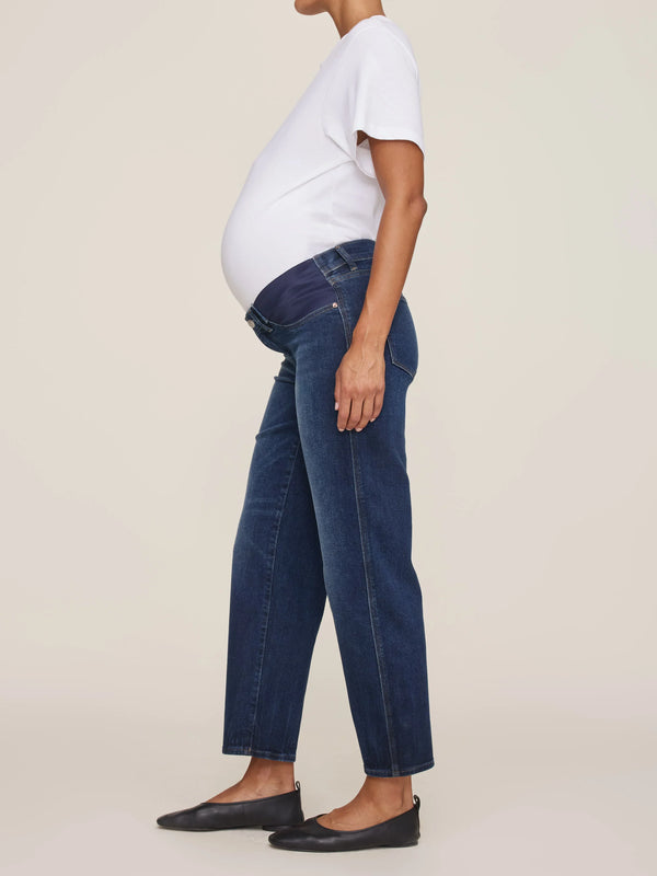 Maternity Bluff Thea Boyfriend Relaxed Tapered 27" Jeans