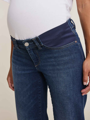 Maternity Bluff Thea Boyfriend Relaxed Tapered 27" Jeans