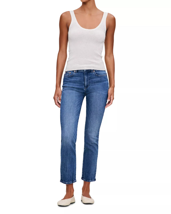 Palm Springs Mara Straight Instasculpt Mid Rise 27" Jeans