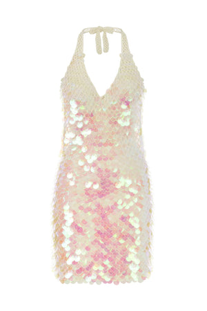 Misty Shimmer Mini Dress