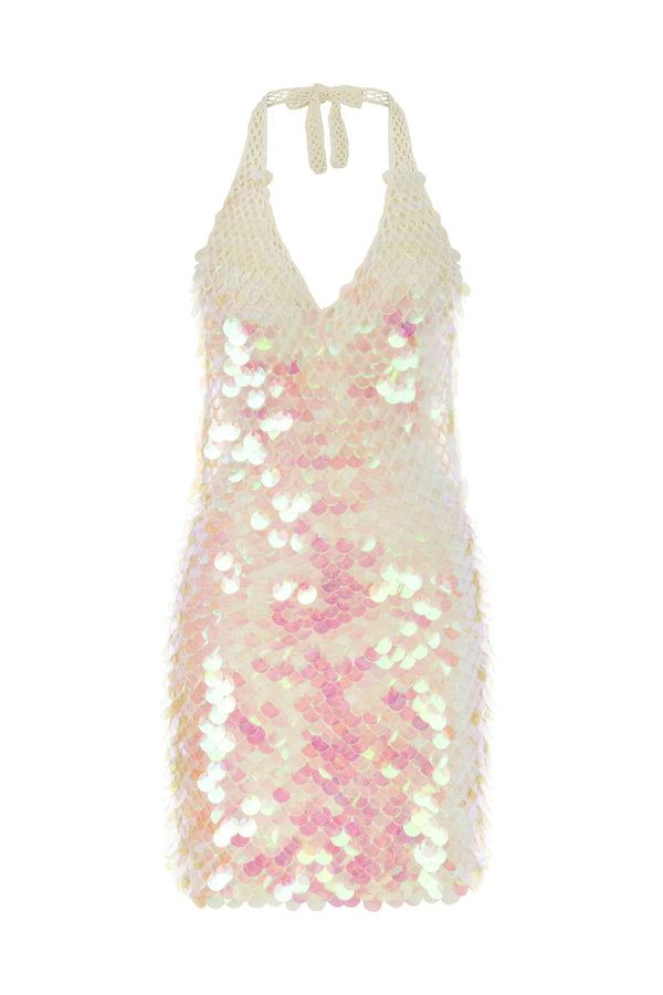 Misty Shimmer Mini Dress