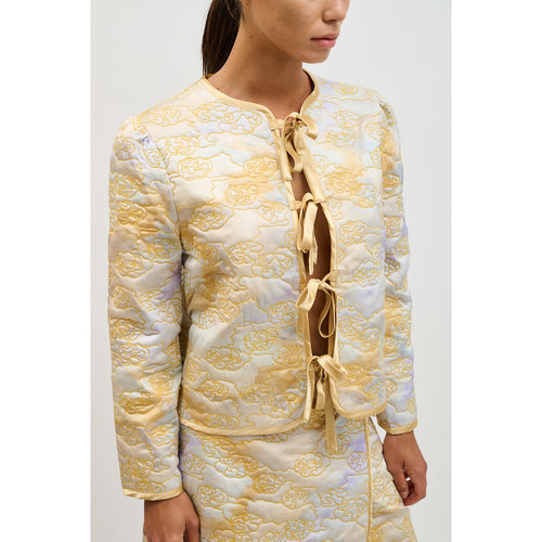 Aurora Watercolor Print Vera Jacket