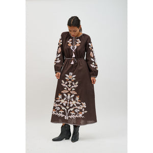 Brown Monica Dress