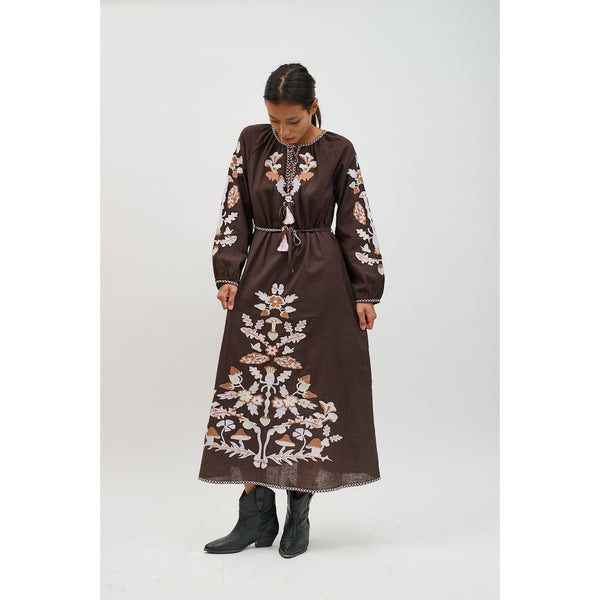 Brown Monica Dress