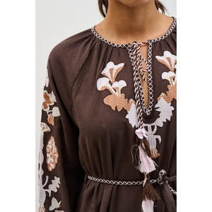 Brown Monica Dress