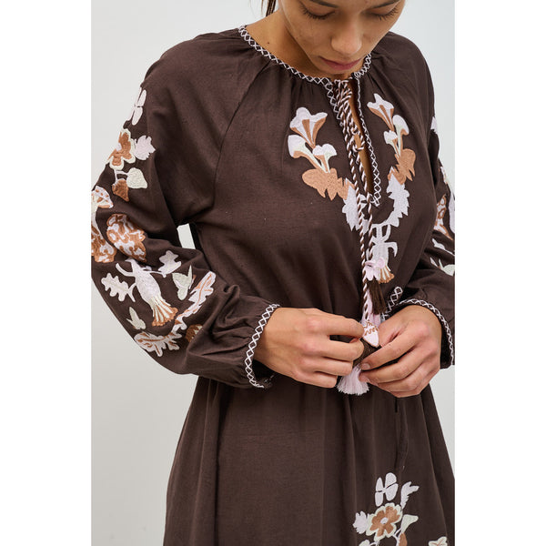 Brown Monica Dress