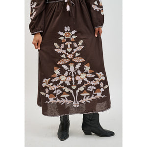 Brown Monica Dress