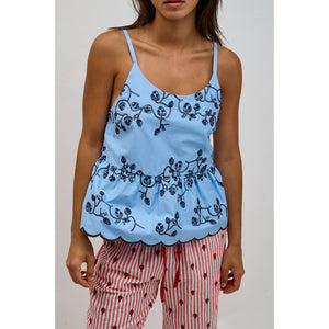Blue Mira Top