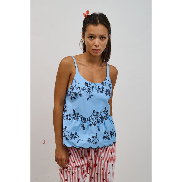 Blue Mira Top