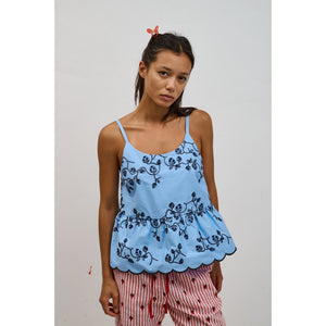 Blue Mira Top