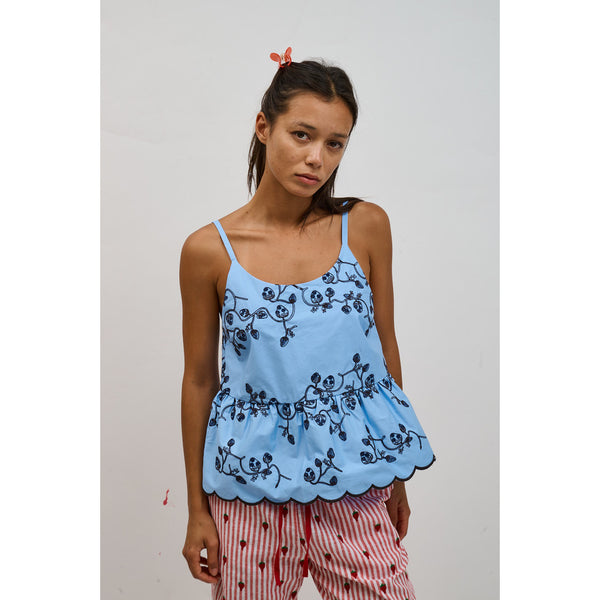 Blue Mira Top
