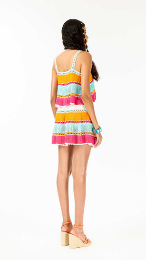 Bonbon Hand-Crochet Mini Skirt