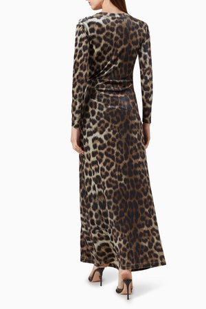 Leopard Amanda Maxi Dress 