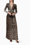 Leopard Amanda Maxi Dress 