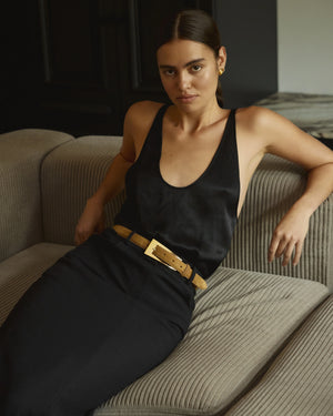 Caramel Suede No. 10 Belt