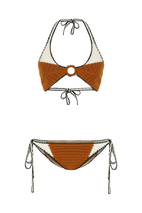 Mileno Hand-Crochet Bikini Set