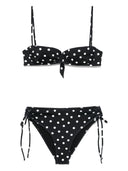 Caro Bikini Black Polka Set