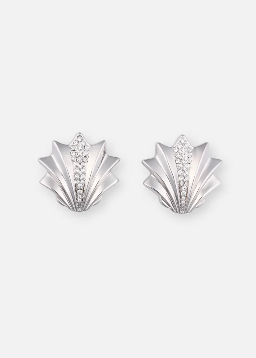 Metal Shell Small Earrings