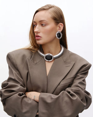 Black Hera Earrings