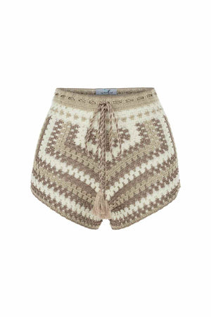 Sugarplum Hand-Crochet Shorts