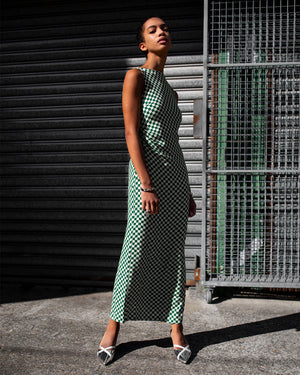 Retrospect Tuck Maxi Dress