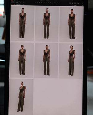 Burnt Olive Rowley Pant